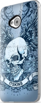 Чехол для HTC ONE ITSKINS Phantom Aqua Чехол для HTC ONE ITSKINS Phantom Aqua